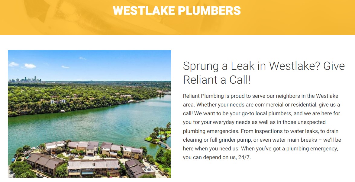 westlake plumbers